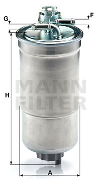 filtru combustibil WK 853/3 x MANN-FILTER